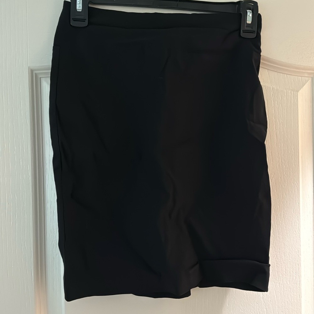 Black pencil skirt